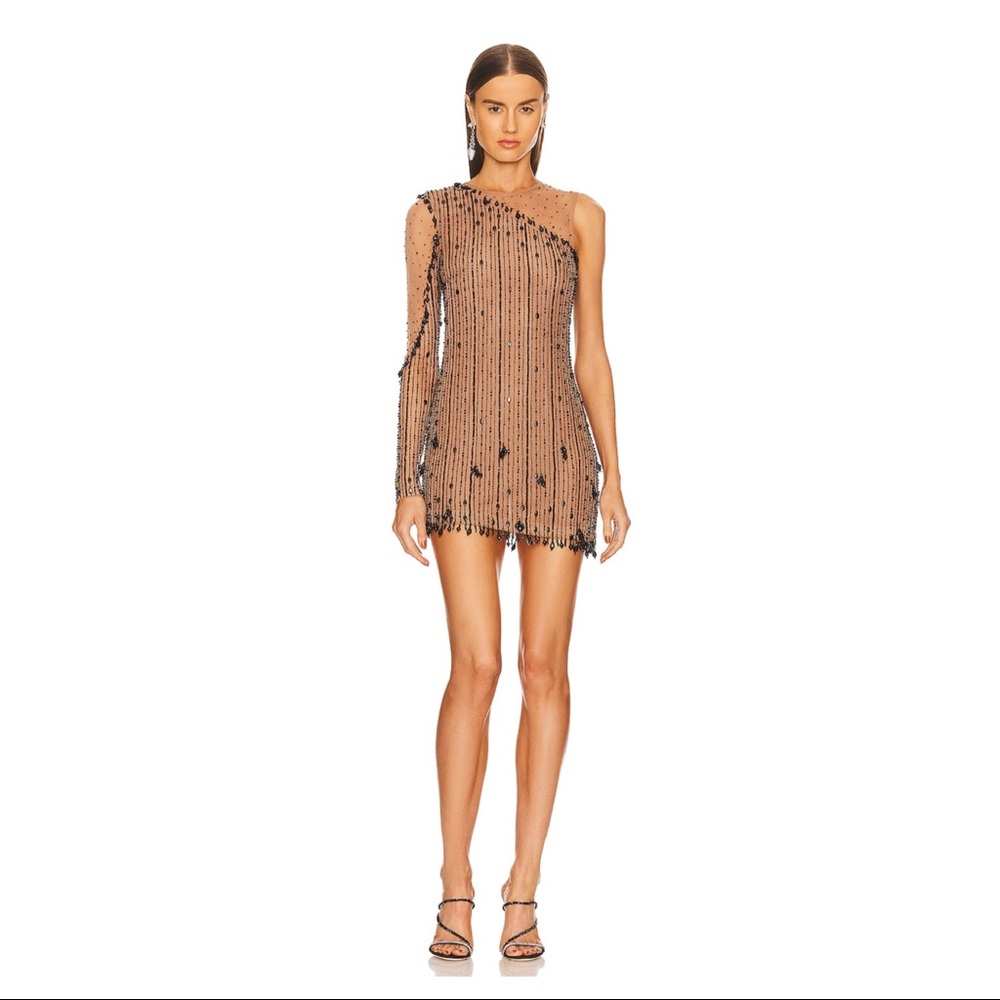 Zintia Embellished Mini Dress